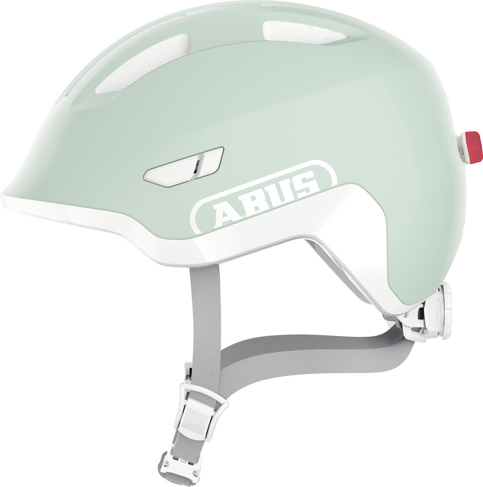 fahrradhelm damen mint Abus Smiley 3.0 Ace LED Pure Mint