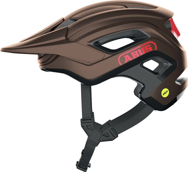 abus mountainbike-helm montrailer Abus Cliffhanger Metallic Copper