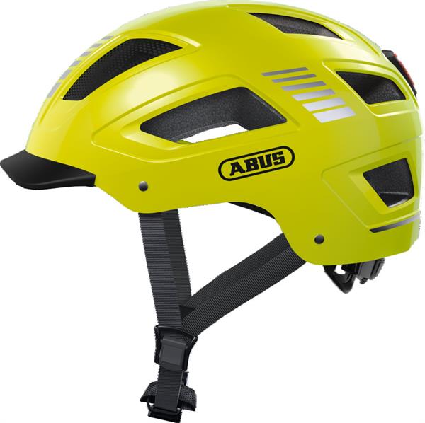 Abus hyban 2.0 Signal Yellow mit LED-Rücklicht