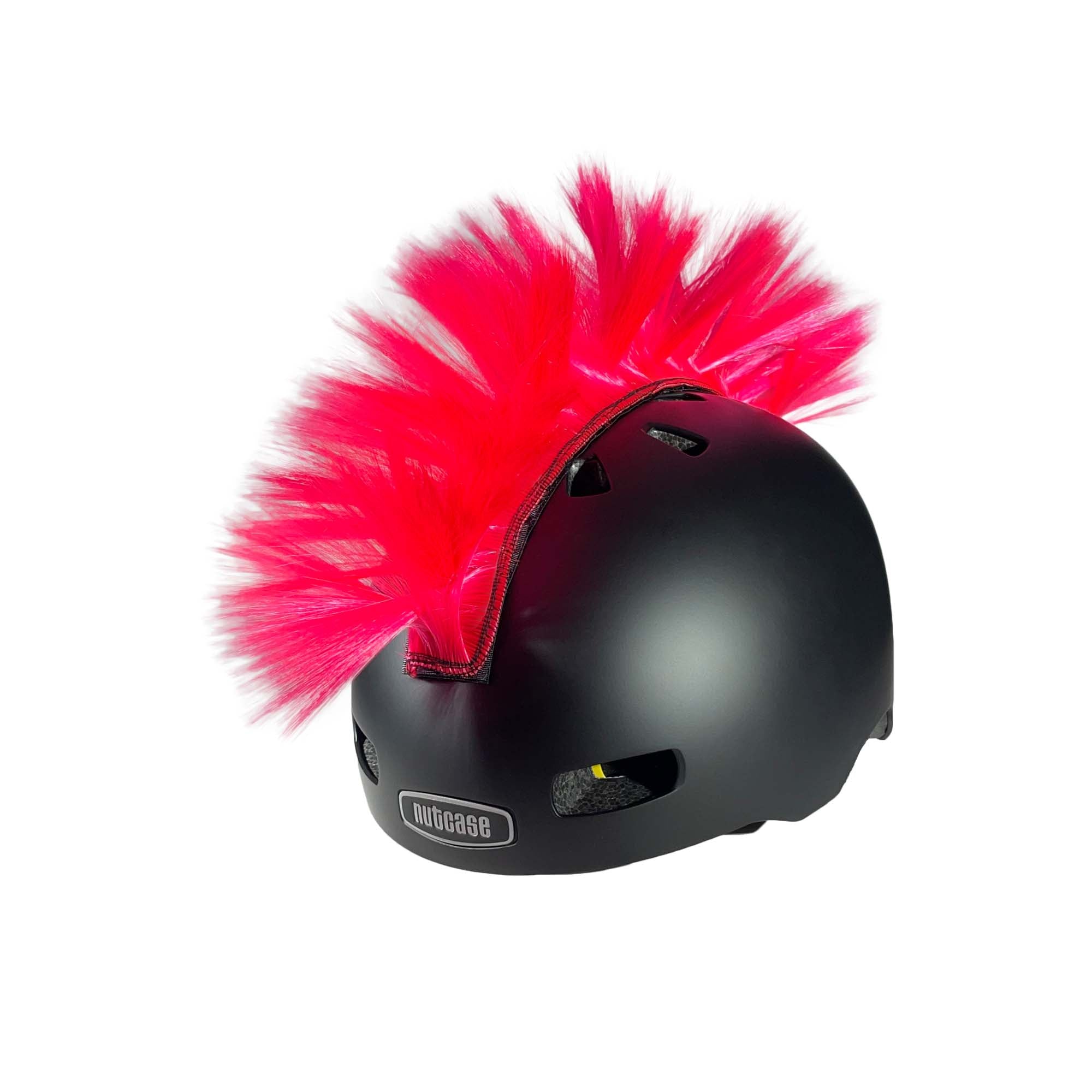 bike helmet red mohawk Horn Set Horny Helmet Accessories The Raskullz Bolt LED Red helmet has a light Red Boys Mohawk Helmet Raskullz