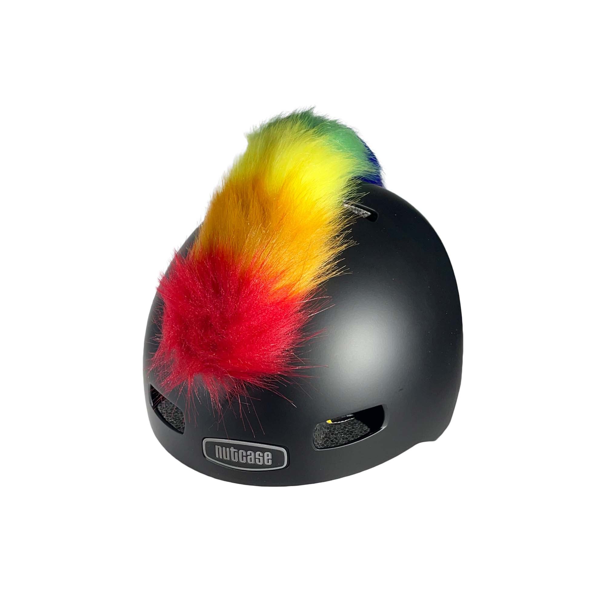 fahrradhelm regenbogen EGX Rainbow Mohawk