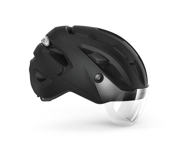 Met Intercity Mips Black Matt Ebike-Helm mit Visier