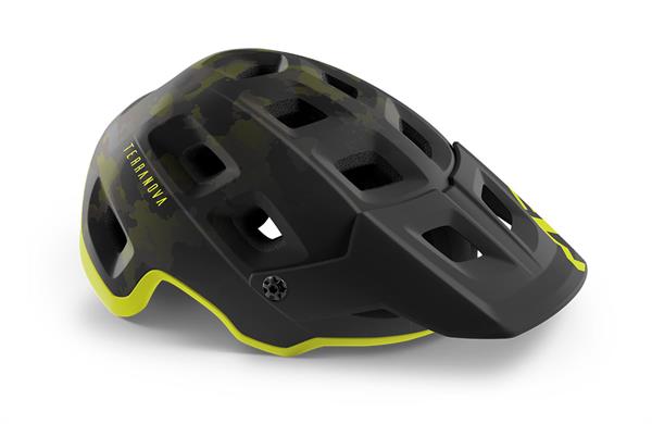 met terra fahrradhelm Met Terranova Mtb Mips Camo Lime Green