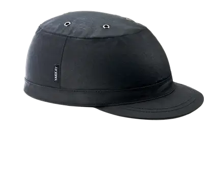 yakkay fahrradhelm cover Yakkay Paris Black Oilskin