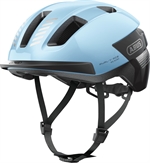 Abus Purl-Y Ace Iced Blue E-Bike Helm LED. Hellblauer Fahrradhelm für E-Bike. NTA 8776