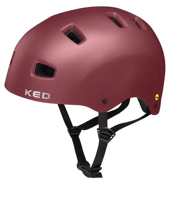 Ked Citro Mips Merlot Matt Fahrradhelm oder Skaterhelm