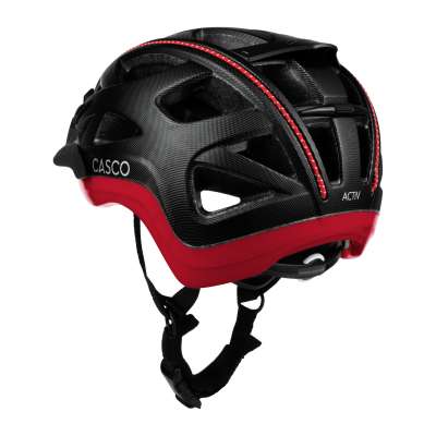 Casco Activ SL Black Structure Red