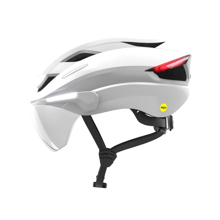 lumos ultra e-bike mips visier-fahrradhelm Lumos Ultra E-Bike Mips Visor Lunar White 54-61 cm Fahrradhelm