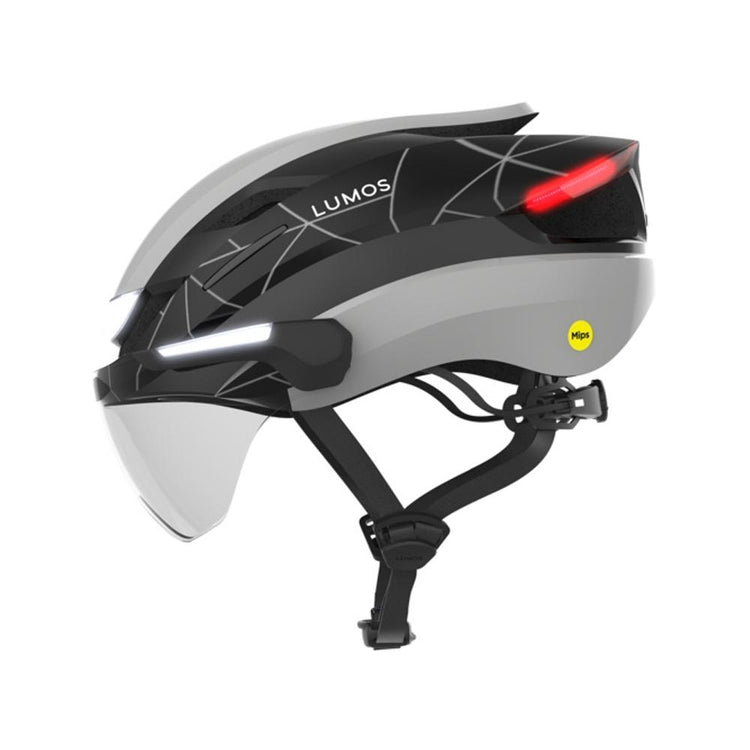 Lumos Ultra E Bike Mips Visor lunar mesh 54-61 cm