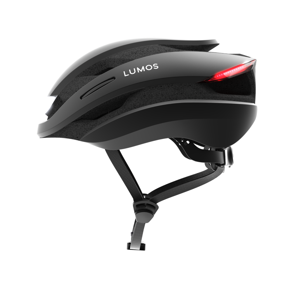 Lumos Ultra Black Charcoal 54-61 cm | smart cykelhjelm med lys