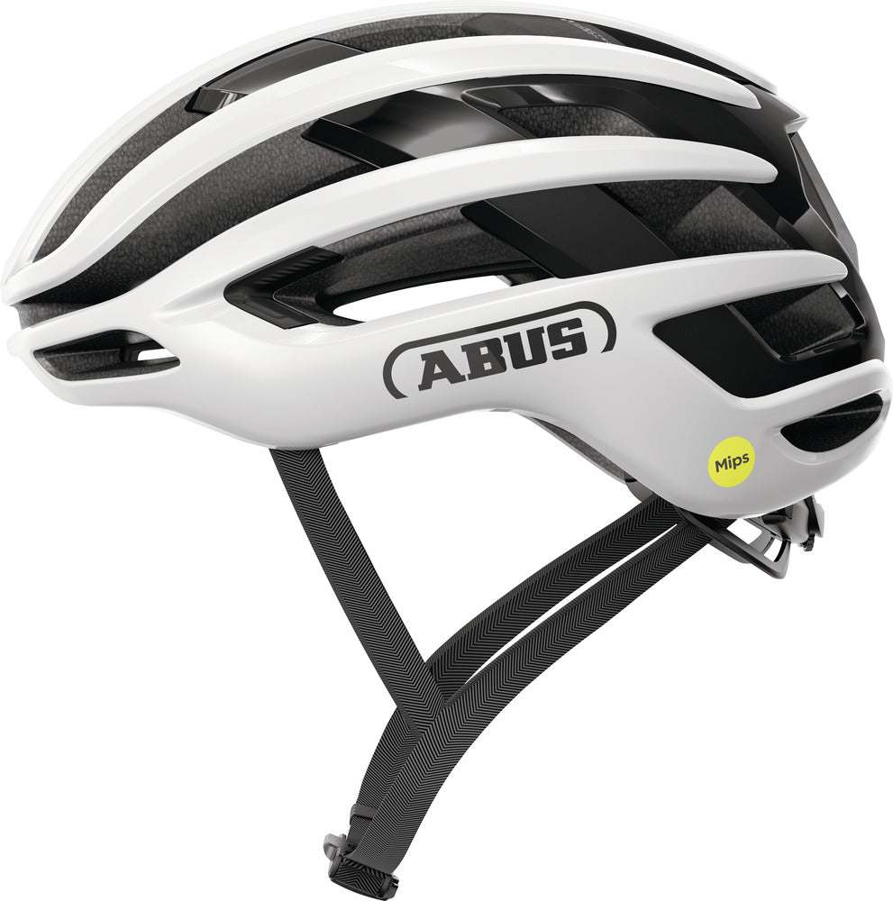 Abus Airbreaker 2.0 Mips Shiny White Fahrradhelm