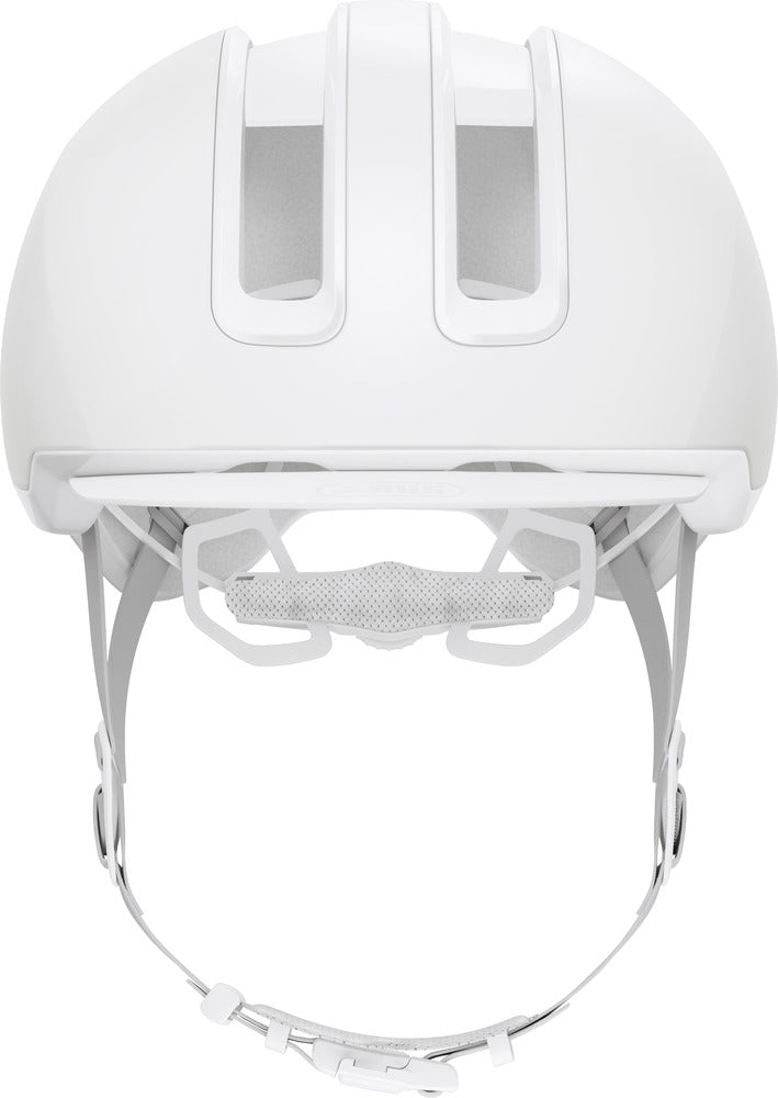 helt pro fahrradhelm Abus Hud-Y Pure White