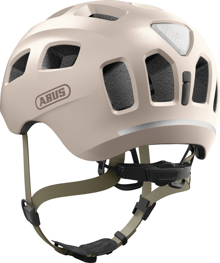 Abus Youn-I 2.0 Champagne Gold mit LED Rücklicht