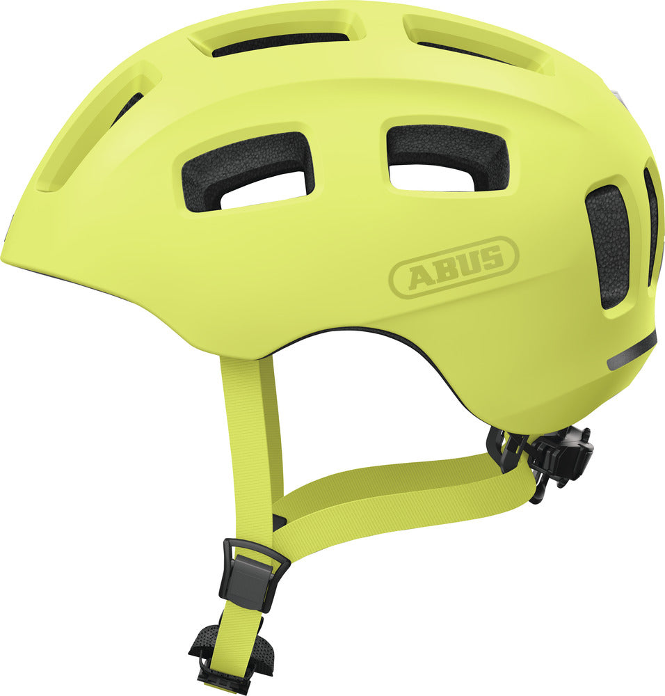 Abus Youn-I 2.0 Mono Yellow mit LED Rücklicht