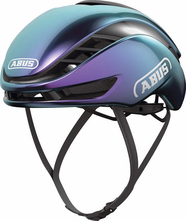 fahrradhelm lila damen Abus GameChanger 2.0 FlipFlop Purple. Aerohelm Rennrad