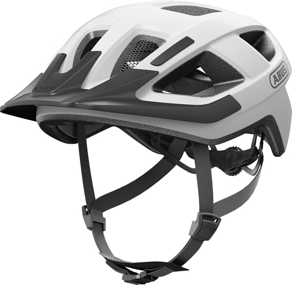 fahrradhelm aduro Abus Aduro 3.0 Polar White. Matt Weißer Fahrradhelm