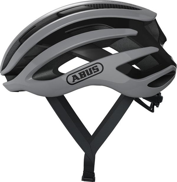 abus fahrradhelm grau Airbreaker Race Grey Category:Fahrräder Diamant Achat Komfort - Wähle Deine Farbe:Flash Black-Neon-Yel Matt