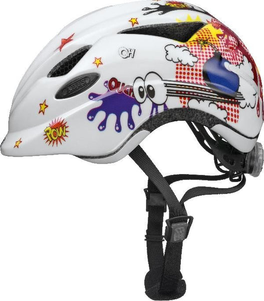 Abus Anuky White Comic Fahrradhelm