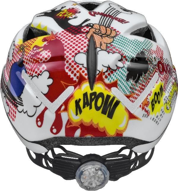 comic fahrradhelm Abus Anuky White Comic Fahrradhelm