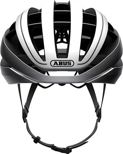 Abus Aventor Gleam Silver Fahrradhelm