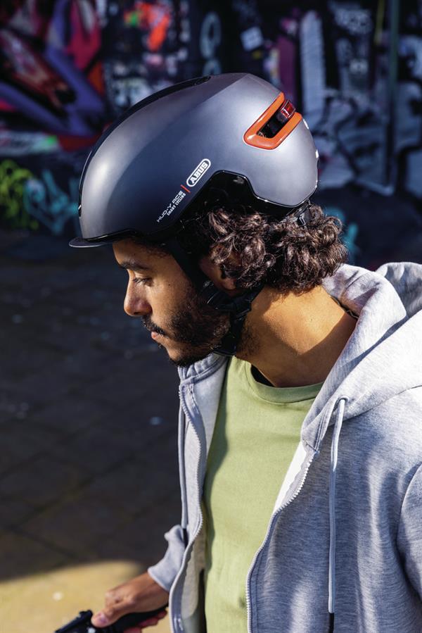 fahrradhelm kapuze Abus Hud-Y Titan