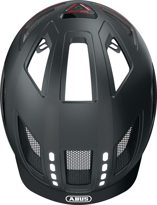 abus fahrradhelm led wechseln ABUS Hyban 2.0 Led Signal Black