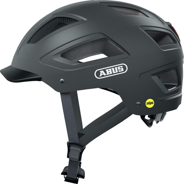 Abus Hyban 2.0 Mips Titan mit LED-Rücklicht