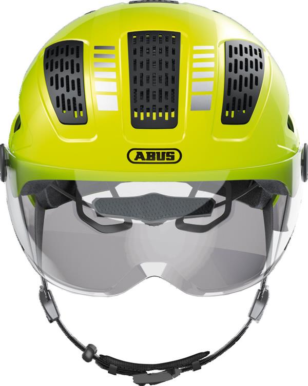 Abus Hyban 2.0 ACE Signal Yellow mit LED Rücklicht