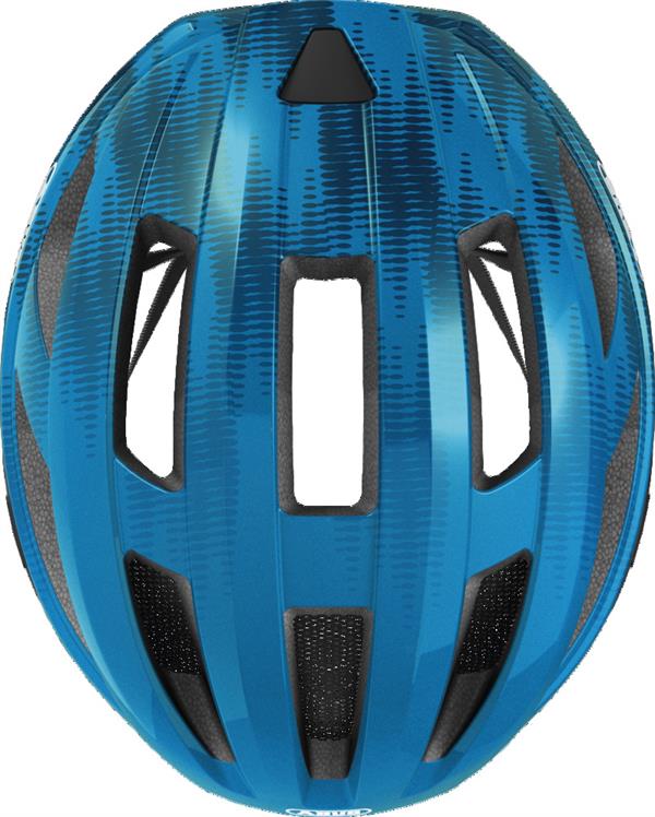 blue tomato fahrradhelm Abus Macator Steel Blue