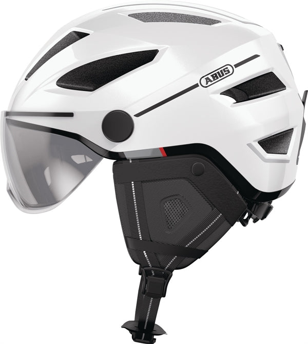 Abus Pedelec 2.0 ACE Pearl White mit LED Rücklicht