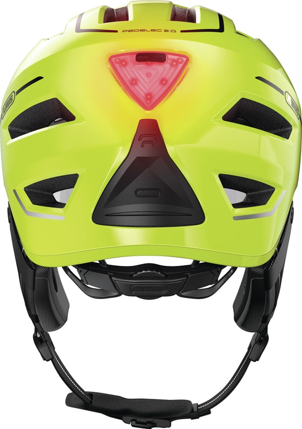Abus Pedelec 2.0 ACE Signal Yellow mit LED Rücklicht