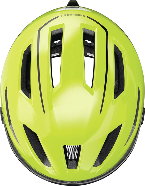 Abus Pedelec 2.0 ACE Signal Yellow mit LED Rücklicht