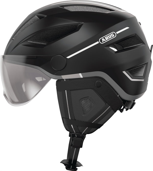 Abus Pedelec 2.0 ACE Velvet Black mit LED Rücklicht