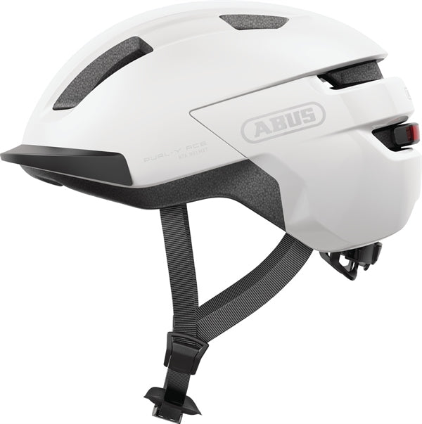 Abus Purl-Y Ace Polar White. NTA 8776 E-Bike Helm