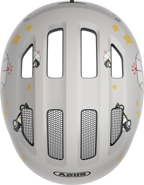 fahrradhelm police Abus Smiley 3.0 Grey Police