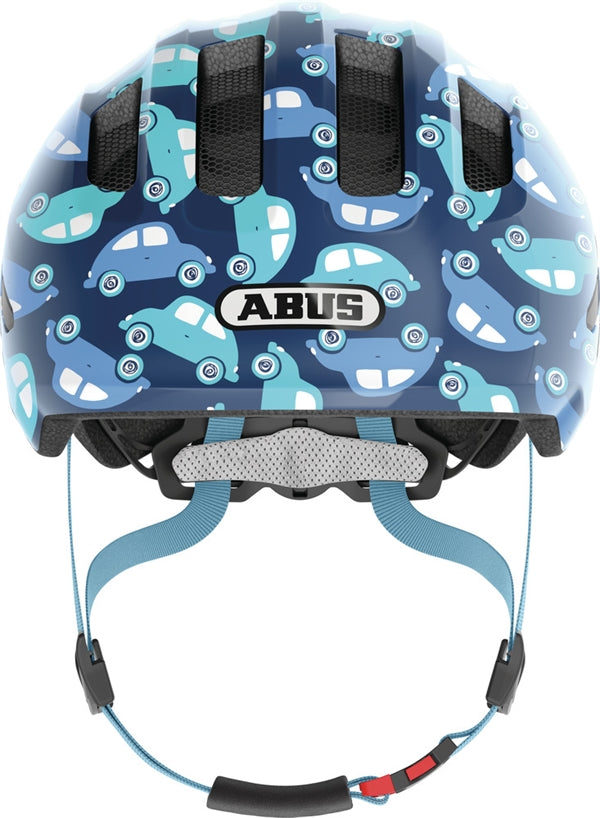 fahrradhelm cars Abus Smiley 3.0 LED Blue Cars