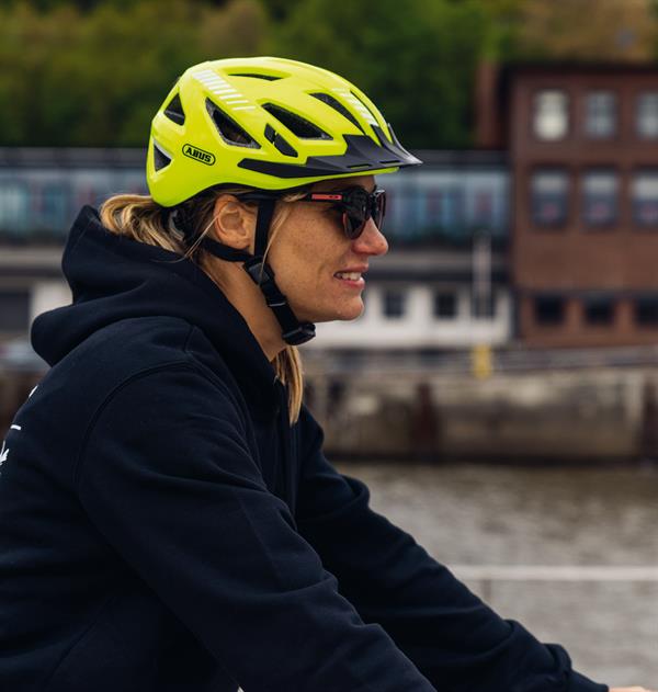 abus fahrradhelm urban i signal Abus Urban-I 3.0 Signal Yellow