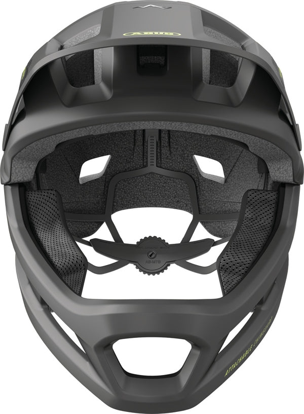 Abus YouDrop FF Velvet Black Fullface-Kinderhelm BMX