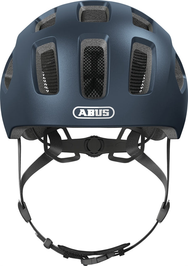 batteriewechsel abus fahrradhelm Abus Youn-i 2.0 Midnight Blue mit LED Rücklicht