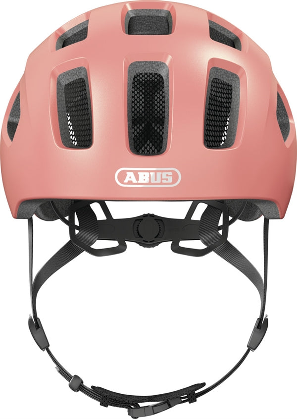 abus fahrradhelm rosegold Abus Youn-I 2.0 Rose Gold mit LED Rücklicht