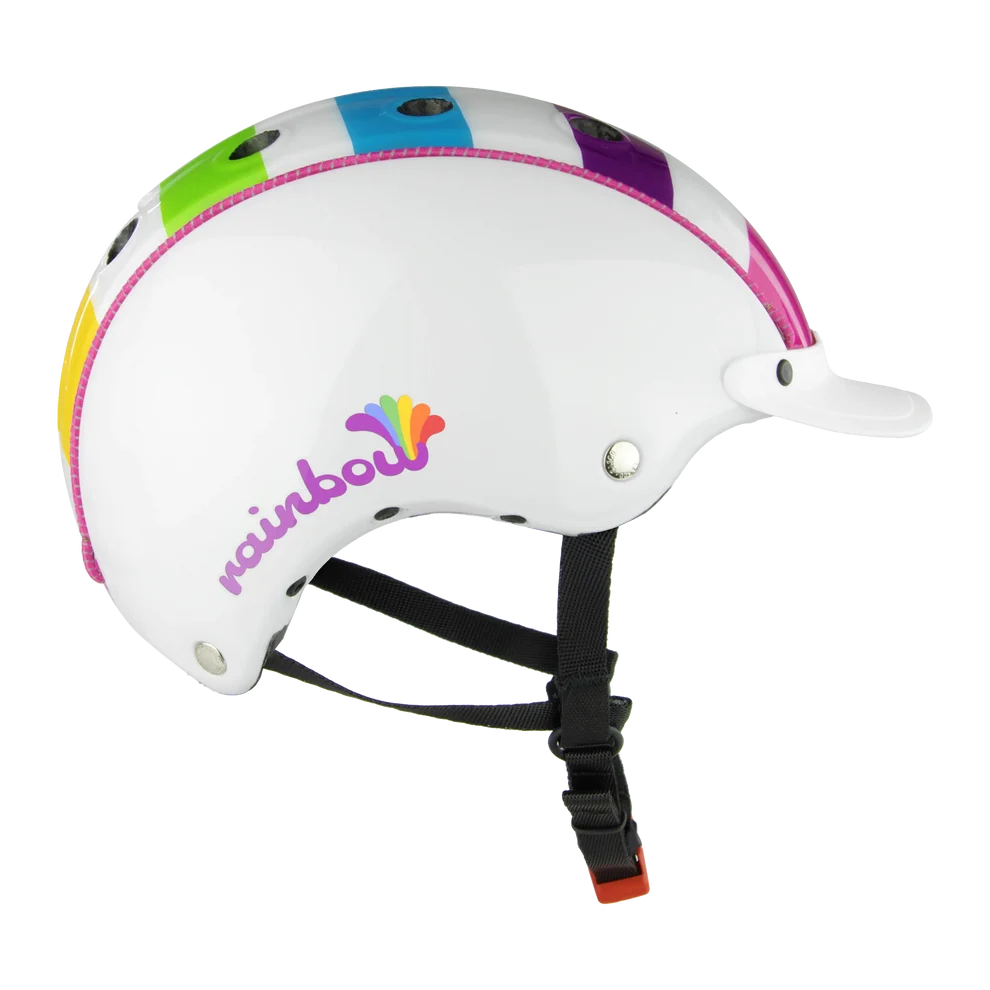 casco mini rainbow