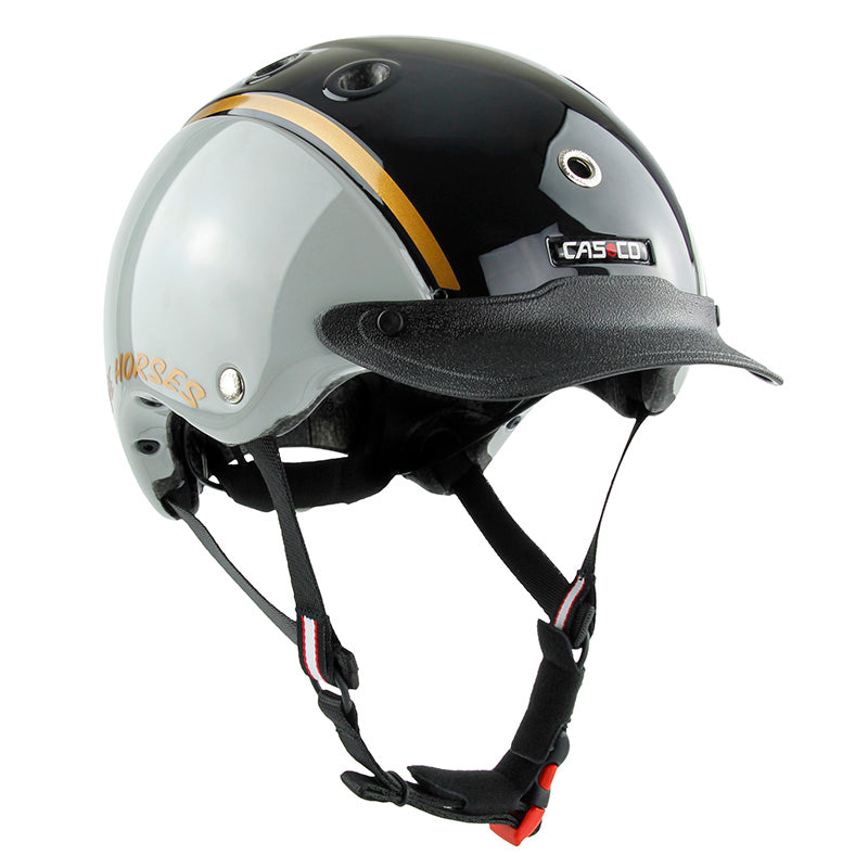 casco nori fahrradhelm Casco Nori Sand Black Copper Shiny