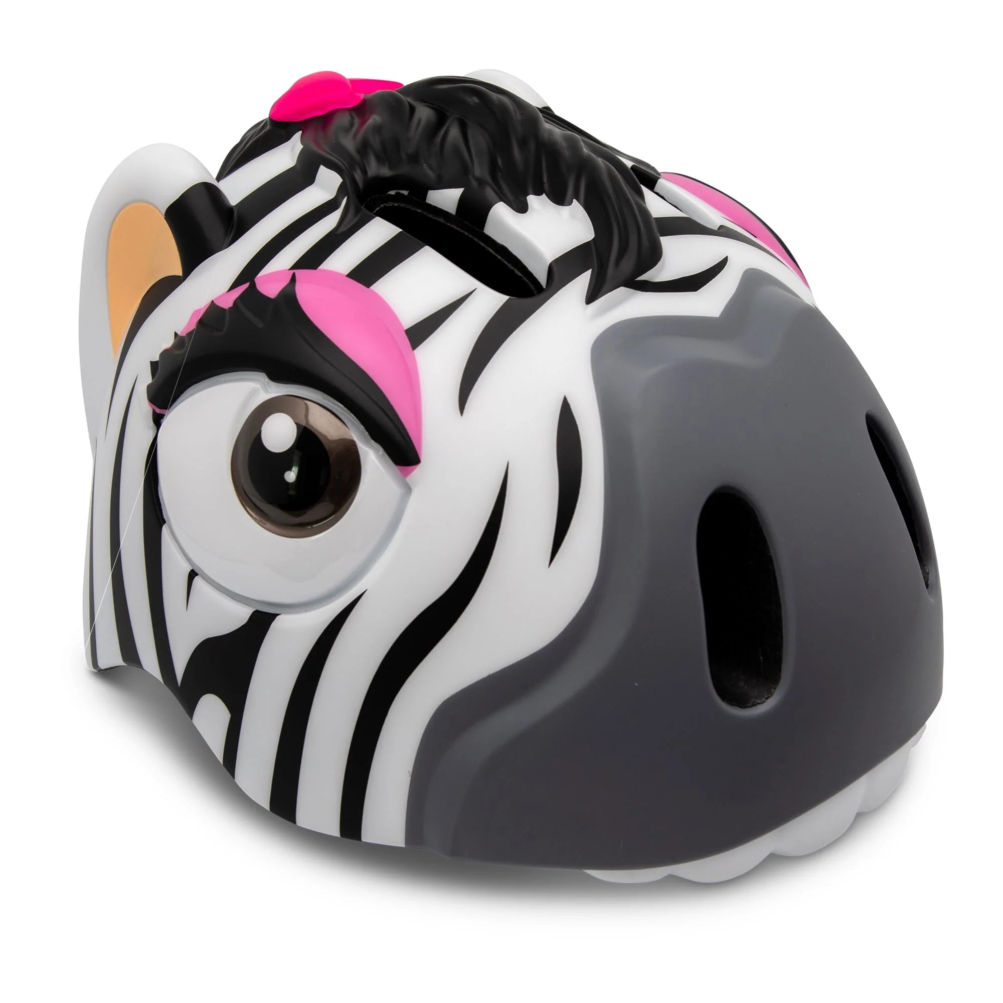 Crazy Safety White Zebra mit LED Rücklicht