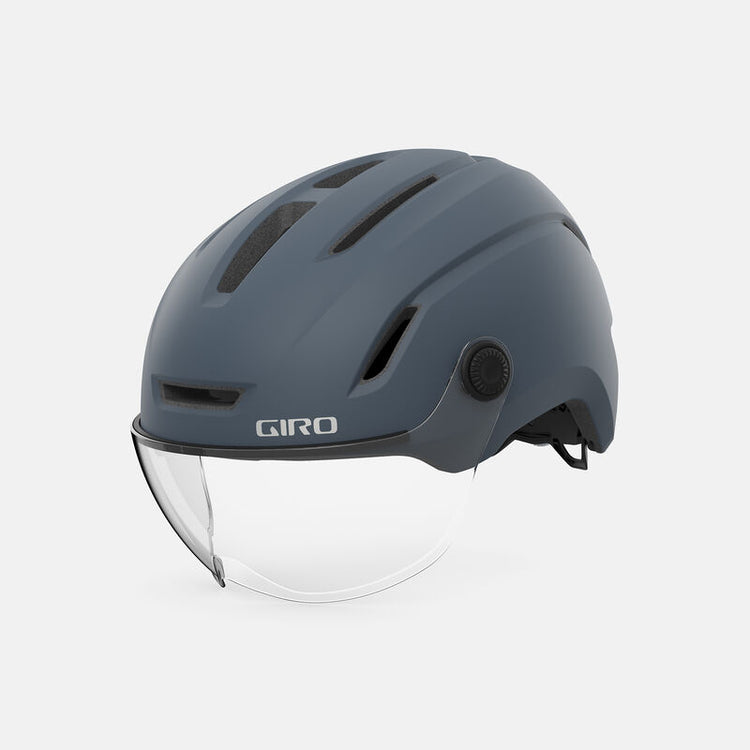 giro fahrradhelm visier Giro Evoke Mips Portaro Grey. Fahrradhelm mit Visier