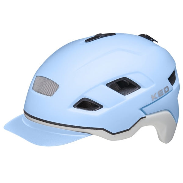 Ked Berlin Lightblue Ash Matt. Hellblauer City helm