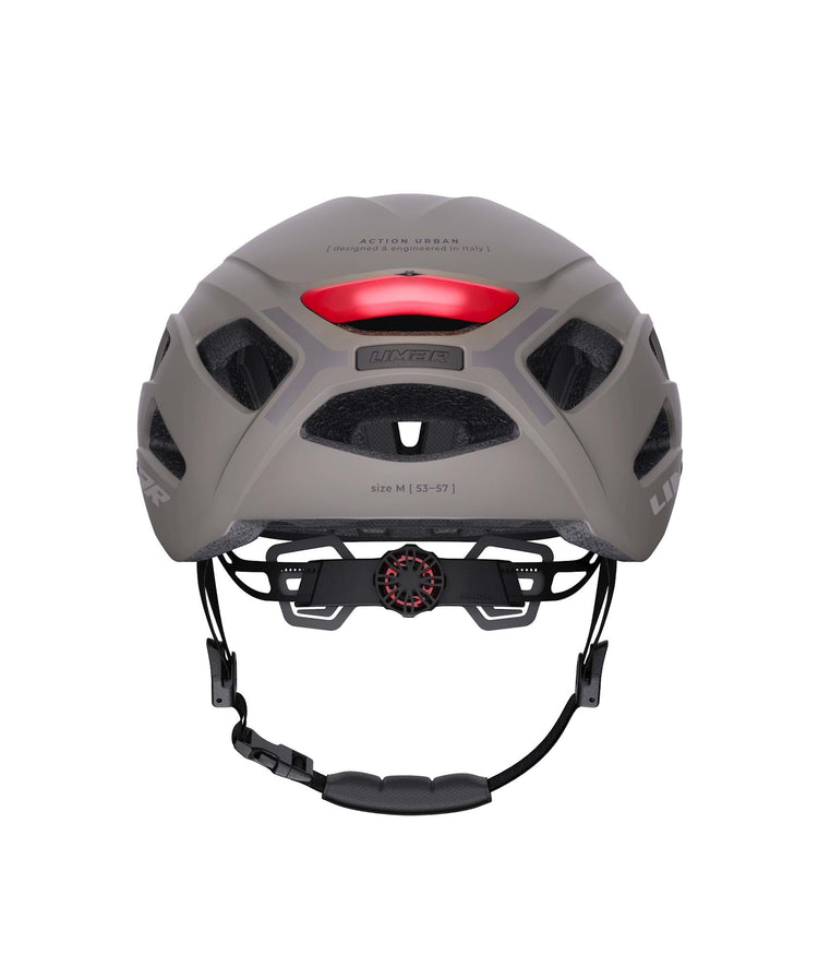fahrradhelm kinder action Limar Action Urban Matte Grey LED