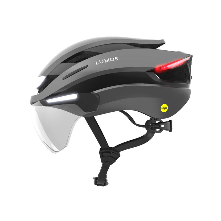 fahrradhelm visor Lumos Ultra E-Bike Mips Visor Gunmetal Grey 54-61 cm