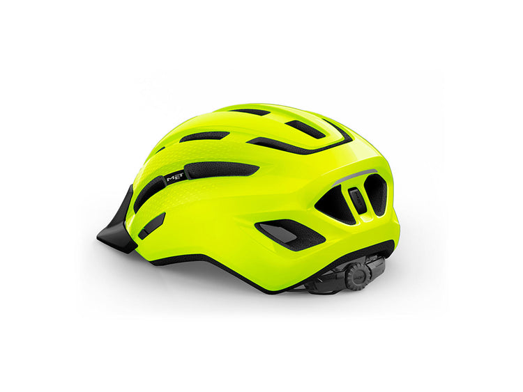 MET Downtown MIPS Fluo Yellow/Glossy