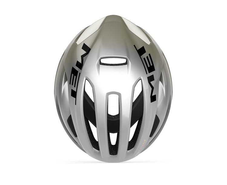 fahrradhelm silber Met Rivale Mips Silver Gray Glossy. Silber Rennradhelm