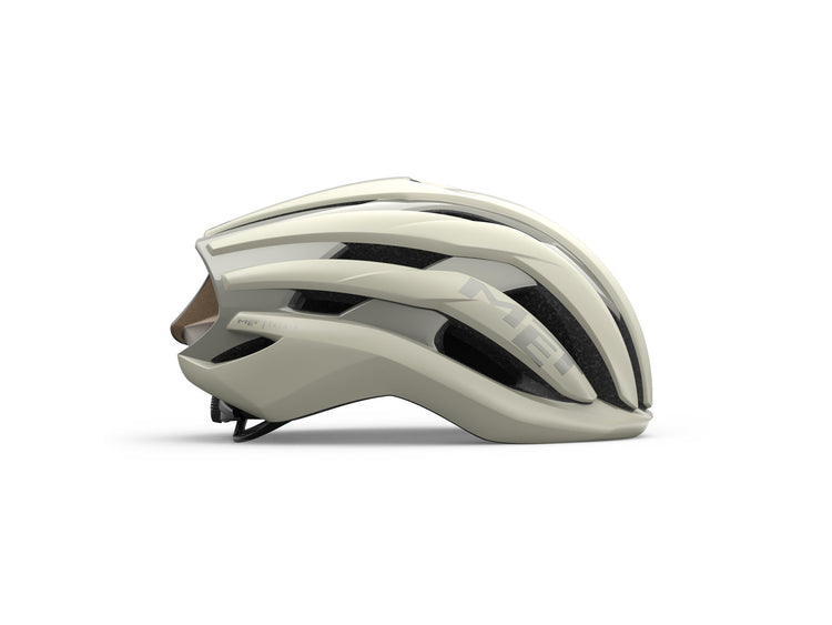 rennrad helm met Met Trenta Mips Greige Matt Glossy